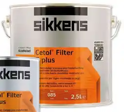 Hubo Sikkens Transparante Houtbeits Cetol Filter aanbieding