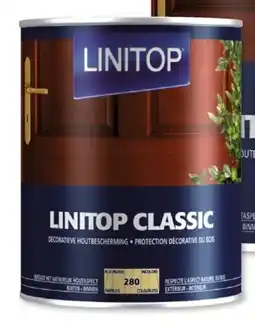 Hubo Linitop Houtbeits Classic aanbieding