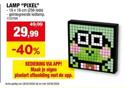 Hubo Lamp Pixel aanbieding
