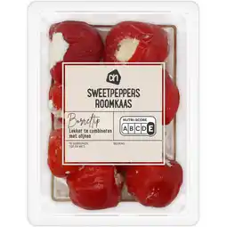 Albert Heijn AH Sweetpeppers roomkaas aanbieding