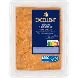 Albert Heijn AH Excellent Bisque & garnaal luxe salade aanbieding