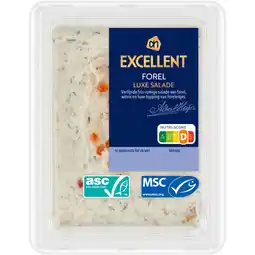 Albert Heijn AH Excellent Forel salade aanbieding