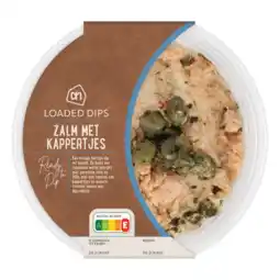 Albert Heijn AH Loaded dip zalm met kappertjes aanbieding