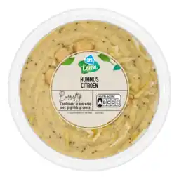 Albert Heijn AH Terra Hummus citroen aanbieding