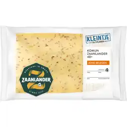 Albert Heijn AH Zaanlander Jong belegen komijn 48+ plakken kleintje aanbieding
