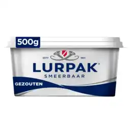 Albert Heijn Lurpak Smeerbaar gezouten roomboter aanbieding