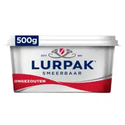 Albert Heijn Lurpak Smeerbaar ongezouten roomboter aanbieding