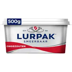 Albert Heijn Lurpak Smeerbaar ongezouten roomboter aanbieding