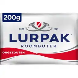 Albert Heijn Lurpak Roomboter ongezouten aanbieding