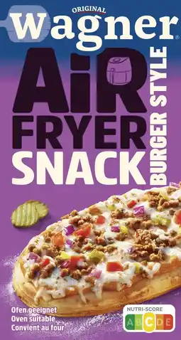 Albert Heijn Wagner Airfryer snack burger style aanbieding