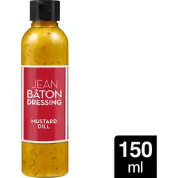 Albert Heijn Jean Bâton Dressing mustard dill aanbieding