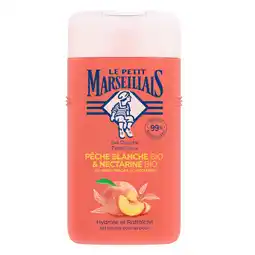 Albert Heijn Le Petit Marseillais LPM bio witte perzik&nectarine BEL aanbieding