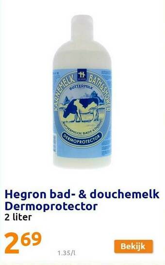 Action Hegron Bad & Douchemelk Dermoprotector aanbieding