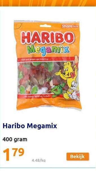 Action Haribo Megamix aanbieding