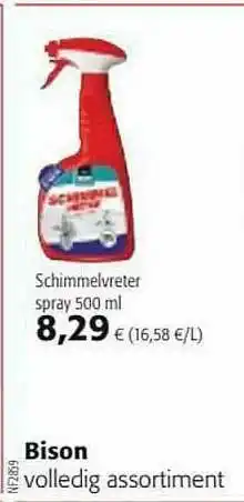 Colruyt Bison Schimmelvreter aanbieding
