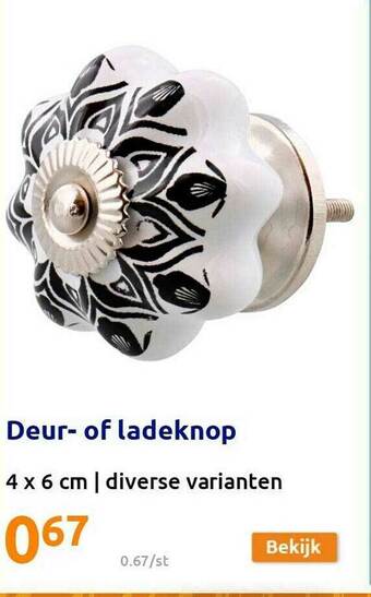 Deur Of Ladeknop