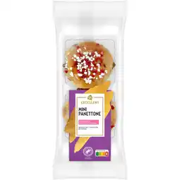 Albert Heijn AH Excellent Mini panettone framboos choco aanbieding