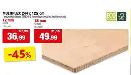 Hubo Multiplex aanbieding