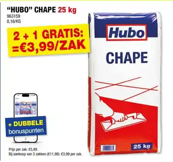 Hubo Hubo chape aanbieding