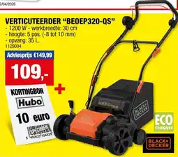 Hubo Verticuteerder BEOEP320-QS aanbieding