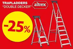 Hubo Trapladders double decker aanbieding