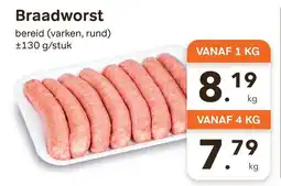 Bon Ap Braadworst aanbieding