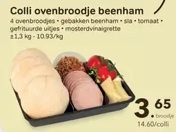 Bon Ap Colli ovenbroodje beenham aanbieding