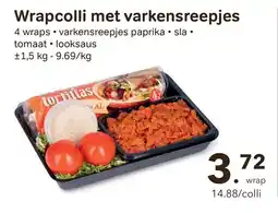 Bon Ap Wrapcolli met varkensreepjes aanbieding