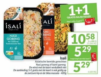 Intermarché Isali Aziatische bereide gerechten aanbieding