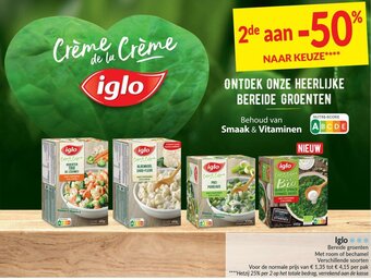 Intermarché Iglo Bereide groenten aanbieding