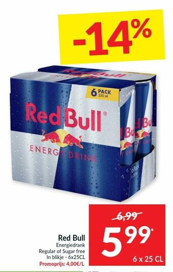 Intermarché Red Bull aanbieding
