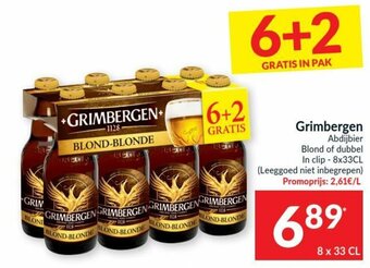 Intermarché Grimbergen Abdijbier aanbieding