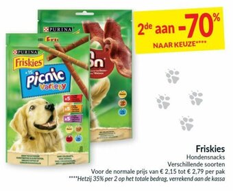 Intermarché Friskies Hondensnacks aanbieding