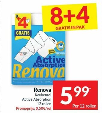 Intermarché Renova Keukenrol aanbieding