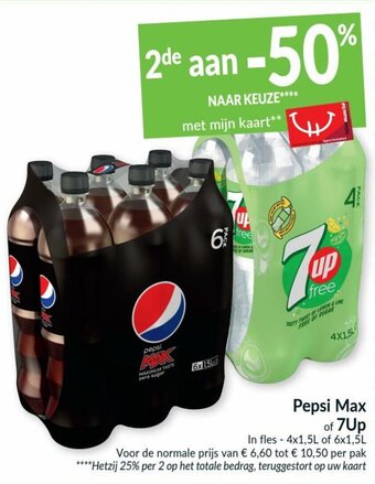 Intermarché Pepsi Max of 7Up aanbieding