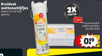 Kruidvat Kruidvat wattenschijfjes aanbieding