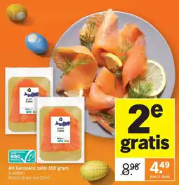 Albert Heijn AH Gerookte zalm aanbieding