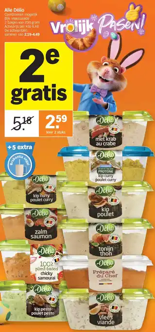 Albert Heijn Alle Délio aanbieding