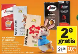Albert Heijn Alle Australian en Segafredo aanbieding