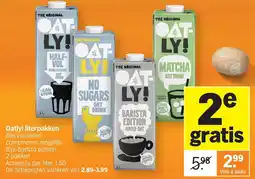Albert Heijn Oatly! literpakken aanbieding