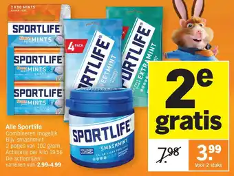 Albert Heijn Alle Sportlife aanbieding