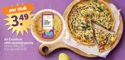 Albert Heijn AH Excellent zalm-aspergequiche aanbieding