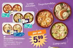 Albert Heijn AH Excellent vispannetjes aanbieding