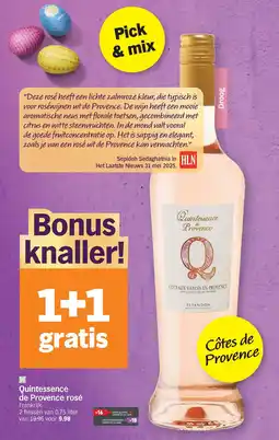 Albert Heijn Quintessence de Provence rosé Frankrijk aanbieding