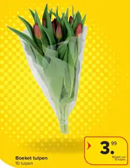 Carrefour Boeket Tulpen aanbieding