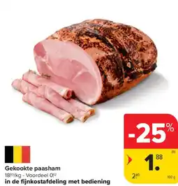 Carrefour Gekookte Paasham aanbieding