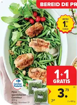 Carrefour Fijne sperziebonen Carrefour aanbieding