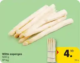 Carrefour Witte Asperges aanbieding