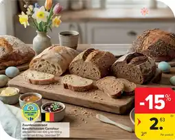 Carrefour Zuurdesembrood Kwaliteitsketen Carrefour aanbieding