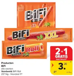 Carrefour Producten BiFi aanbieding